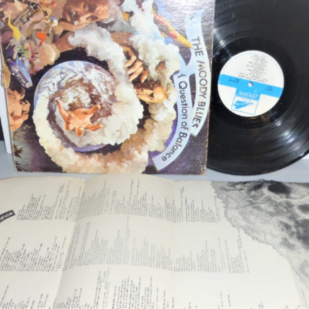 1970 MOODY BLUES A Question of Balance Record Lp Vinyl Record Player